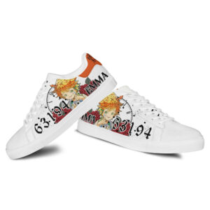 Emma 63194 Skate Shoes Custom The Promised Neverland Anime Sneakers 6