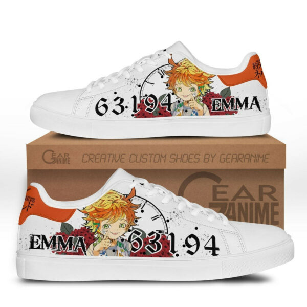 Emma 63194 Skate Shoes Custom The Promised Neverland Anime Sneakers 1