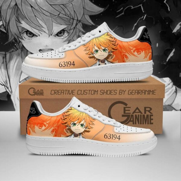 Emma The Promised Neverland Shoes Custom Anime Sneakers Fan Gift Idea 1