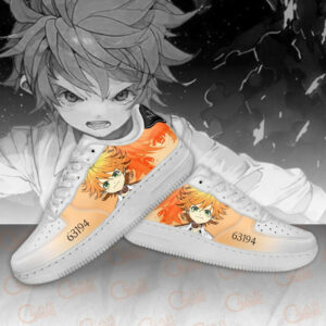 Emma The Promised Neverland Shoes Custom Anime Sneakers Fan Gift Idea 7