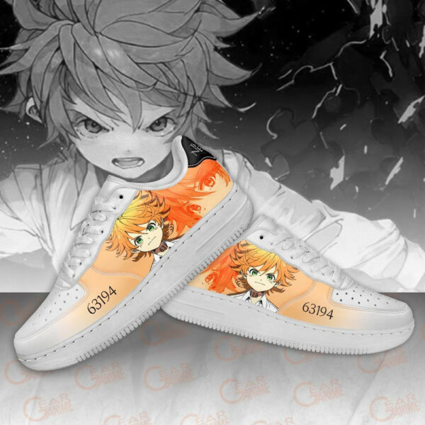 Emma The Promised Neverland Shoes Custom Anime Sneakers Fan Gift Idea 4