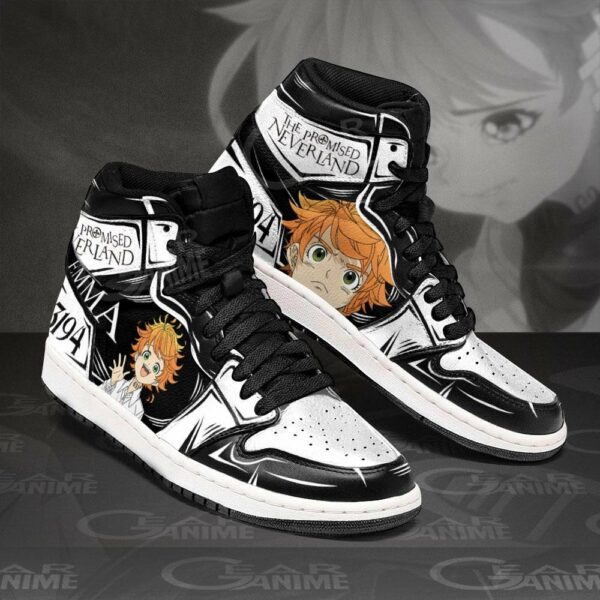 Emma The Promised Neverland Shoes Custom Anime Sneakers 2