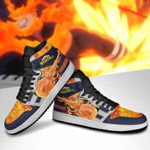 Enji Todoroki Shoes Endeavor My Hero Academia Anime Sneakers 9