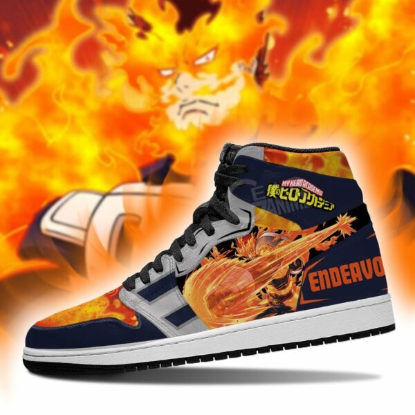 Enji Todoroki Shoes Endeavor My Hero Academia Anime Sneakers 4