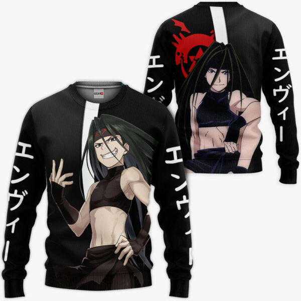 Envy Hoodie Custom Fullmetal Alchemist Anime Merch Clothes 2