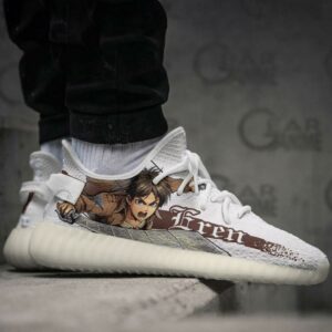 Eren Yeager Shoes Attack On Titan Custom Anime Sneakers SA10 6