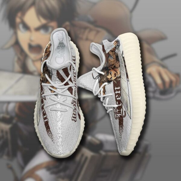 Eren Yeager Shoes Attack On Titan Custom Anime Sneakers SA10 2