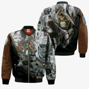 Eren Jaeger Hoodie Custom Attack On Titan Anime Merch Clothes Manga Style 9