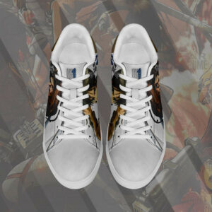 Eren Yeager Skate Shoes Custom Attack On Titan Anime Sneakers 7