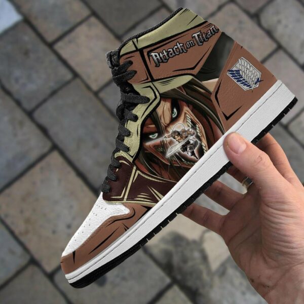 Eren Yeager Titan Shoes Custom Attack On Titan Anime Sneakers 4