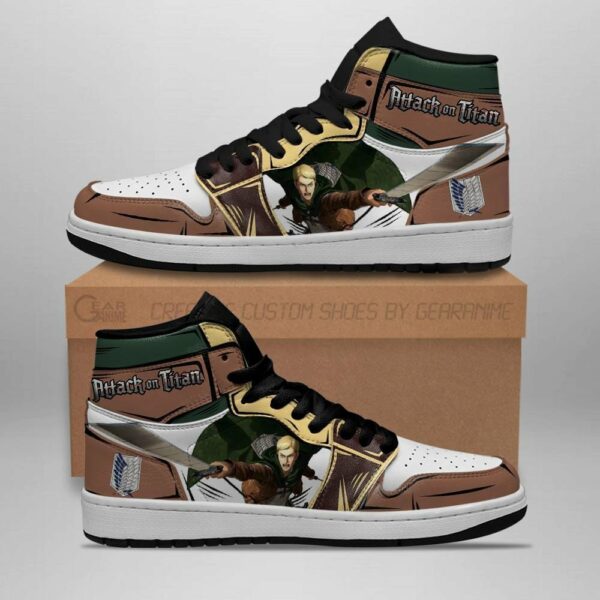Erwin Smith Shoes Attack On Titan Anime Shoes 1