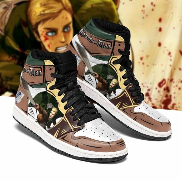 Erwin Smith Shoes Attack On Titan Anime Shoes 2