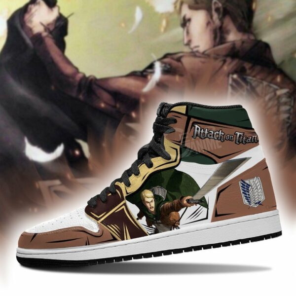 Erwin Smith Shoes Attack On Titan Anime Shoes 3