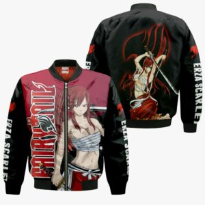 Erza Scarlet Hoodie Fairy Tail Anime Merch Clothes 9