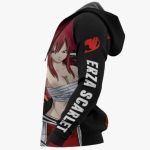 Erza Scarlet Hoodie Fairy Tail Anime Merch Clothes 11