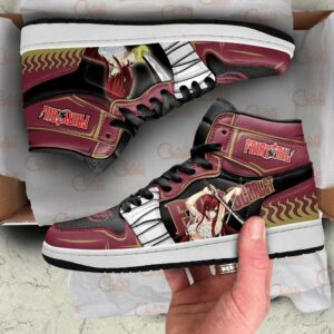 Erza Scarlet Shoes Custom Anime Fairy Tail Sneakers 7