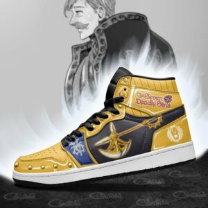 Escanor Divine Axe Rhitta Shoes Custom Seven Deadly Sins Anime Sneakers 7