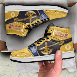 Escanor Divine Axe Rhitta Shoes Custom Seven Deadly Sins Anime Sneakers 6