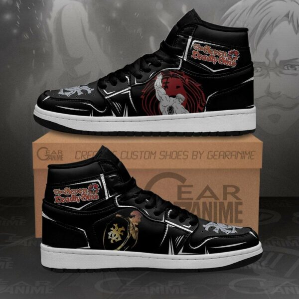 Escanor Shoes Lion’s Sin of Pride Anime Sneakers MN10 1