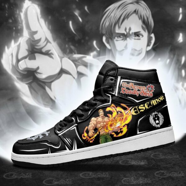 Escanor Shoes Seven Deadly Sins Custom Anime Sneakers MN10 4