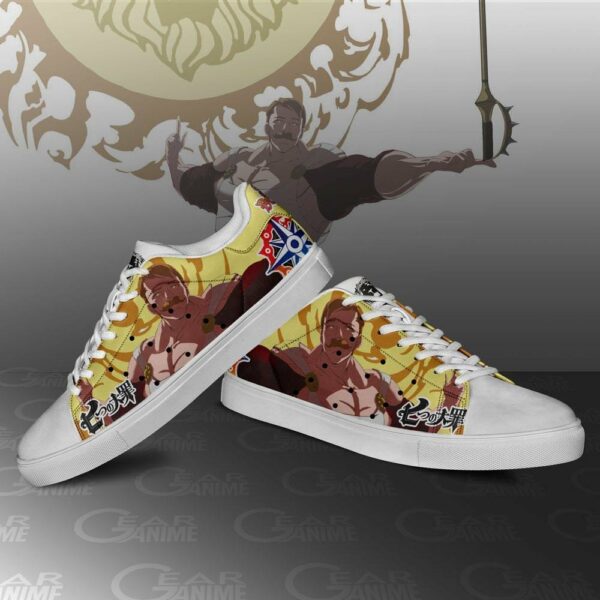 Escanor Skate Shoes The Seven Deadly Sins Anime Custom Sneakers SK10 3