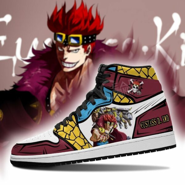 Eustass D. Kid Shoes Custom Anime One Piece Sneakers 3