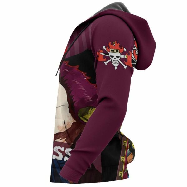 Eustass Kid Hoodie One Piece Anime Shirt Jacket 6