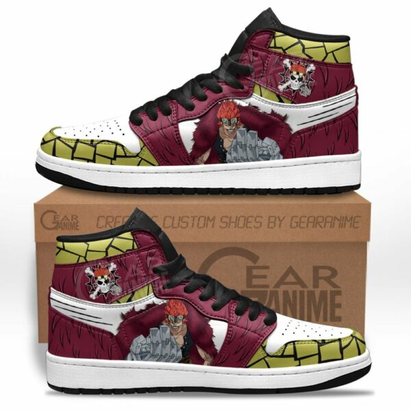 Eustass Kid Shoes Custom One Piece Anime Sneakers Gifts 1