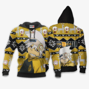 Evans Symbol Ugly Christmas Sweater Custom Anime Soul Eater XS12 7