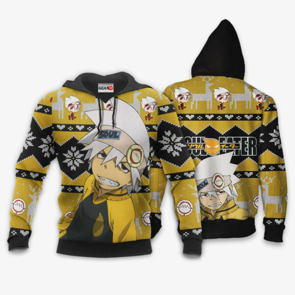 Evans Symbol Ugly Christmas Sweater Custom Anime Soul Eater XS12 3