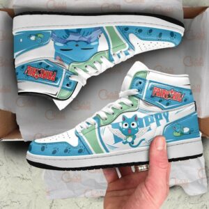 Fairy Tail Happy Shoes Custom Anime Sneakers 6