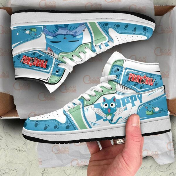 Fairy Tail Happy Shoes Custom Anime Sneakers 3