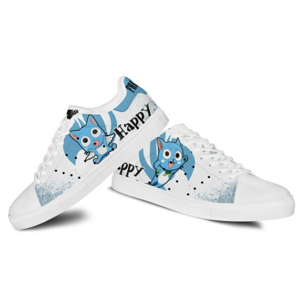 Fairy Tail Happy Skate Shoes Custom Anime Sneakers 3