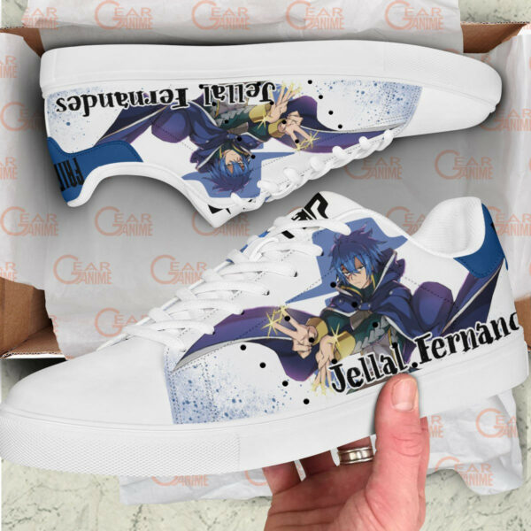 Fairy Tail Jellal Fernandes Skate Shoes Custom Anime Sneakers 2