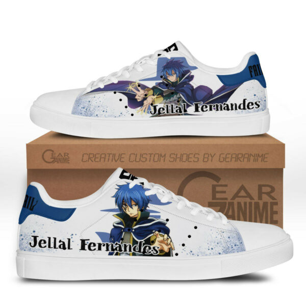 Fairy Tail Jellal Fernandes Skate Shoes Custom Anime Sneakers 1