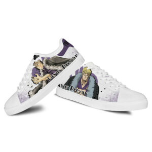 Fairy Tail Laxus Dreyar Skate Shoes Custom Anime Sneakers 6