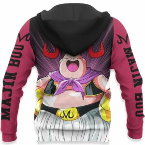 Fat Majin Buu Hoodie Dragon Ball Anime Zip Jacket 10