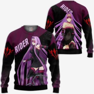 Fate Stay Night Rider Hoodie Shirt Anime Zip Jacket 7