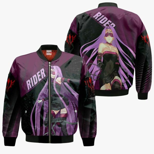 Fate Stay Night Rider Hoodie Shirt Anime Zip Jacket 4