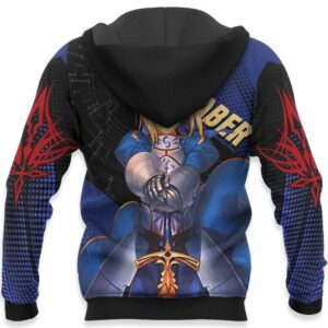 Fate Stay Night Saber Hoodie Shirt Custom Anime Zip Jacket 10