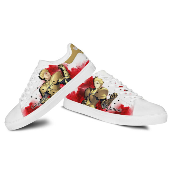 Fate Zero Gilgamesh Skate Shoes Custom Anime Sneakers 3