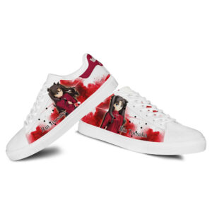 Fate Zero Rin Tohsaka Skate Shoes Custom Anime Sneakers 6