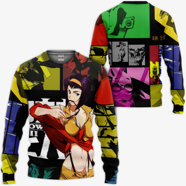 Faye Valentine Hoodie Custom Cowboy Bebop Anime Merch Clothes 2