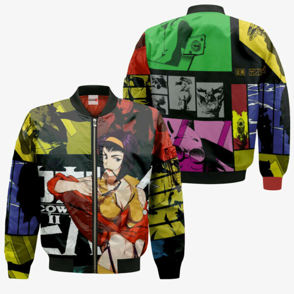 Faye Valentine Hoodie Custom Cowboy Bebop Anime Merch Clothes 4