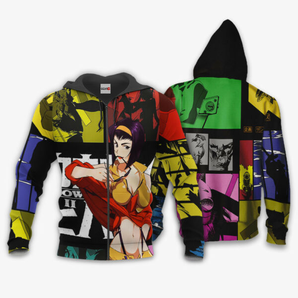 Faye Valentine Hoodie Custom Cowboy Bebop Anime Merch Clothes 1