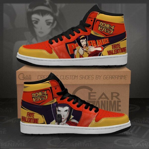 Faye Valentine Shoes Cowboy Bebop Anime Custom Sneakers MN10 2