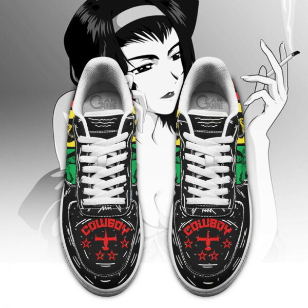 Faye Valentine Shoes Cowboy Bebop Anime Custom Sneakers PT10 3