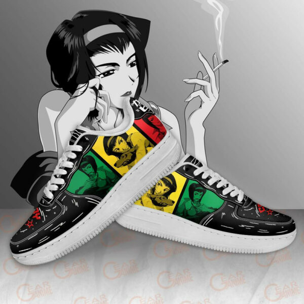 Faye Valentine Shoes Cowboy Bebop Anime Custom Sneakers PT10 2