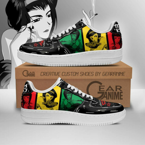 Faye Valentine Shoes Cowboy Bebop Anime Custom Sneakers PT10 1