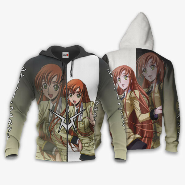 Fenette Shirley Hoodie Custom Code Geass Anime Merch Clothes 1